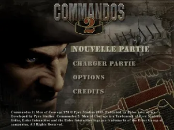 Commandos 2 - Men of Courage screen shot title